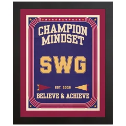 Retro Champion Mindset Canvas
