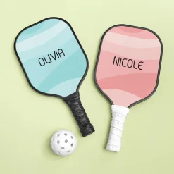 Retro Waves Pickleball Paddle