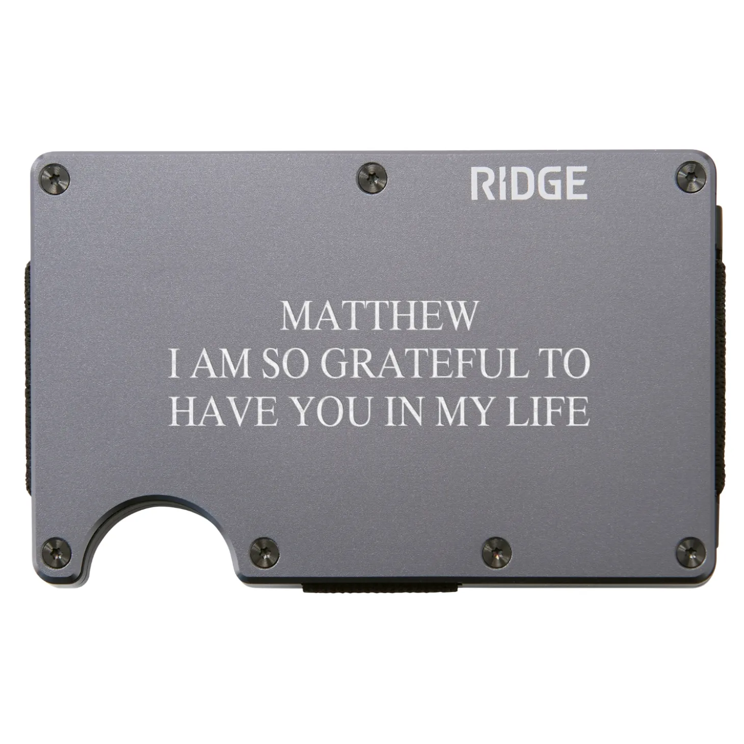 RIDGE® Aluminum Wallet