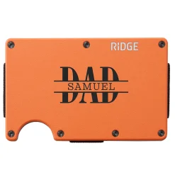 RIDGE® Aluminum Wallet Dad Appreciation Designs