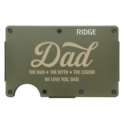 RIDGE® Aluminum Wallet Dad Appreciation Designs