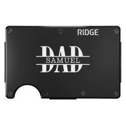 RIDGE® Aluminum Wallet Dad Appreciation Designs