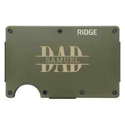 RIDGE® Aluminum Wallet Dad Appreciation Designs