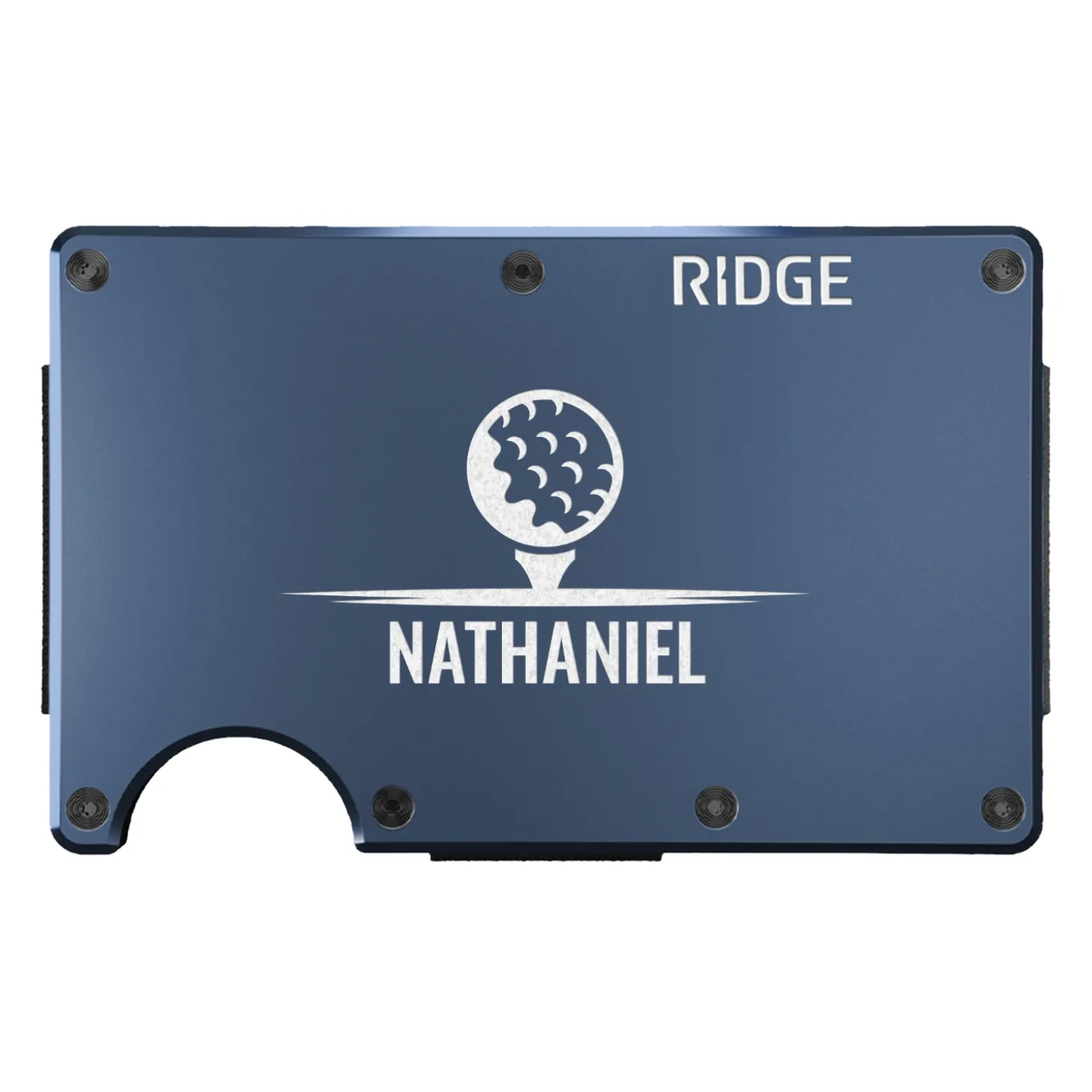 RIDGE® Aluminum Wallet Golf Designs