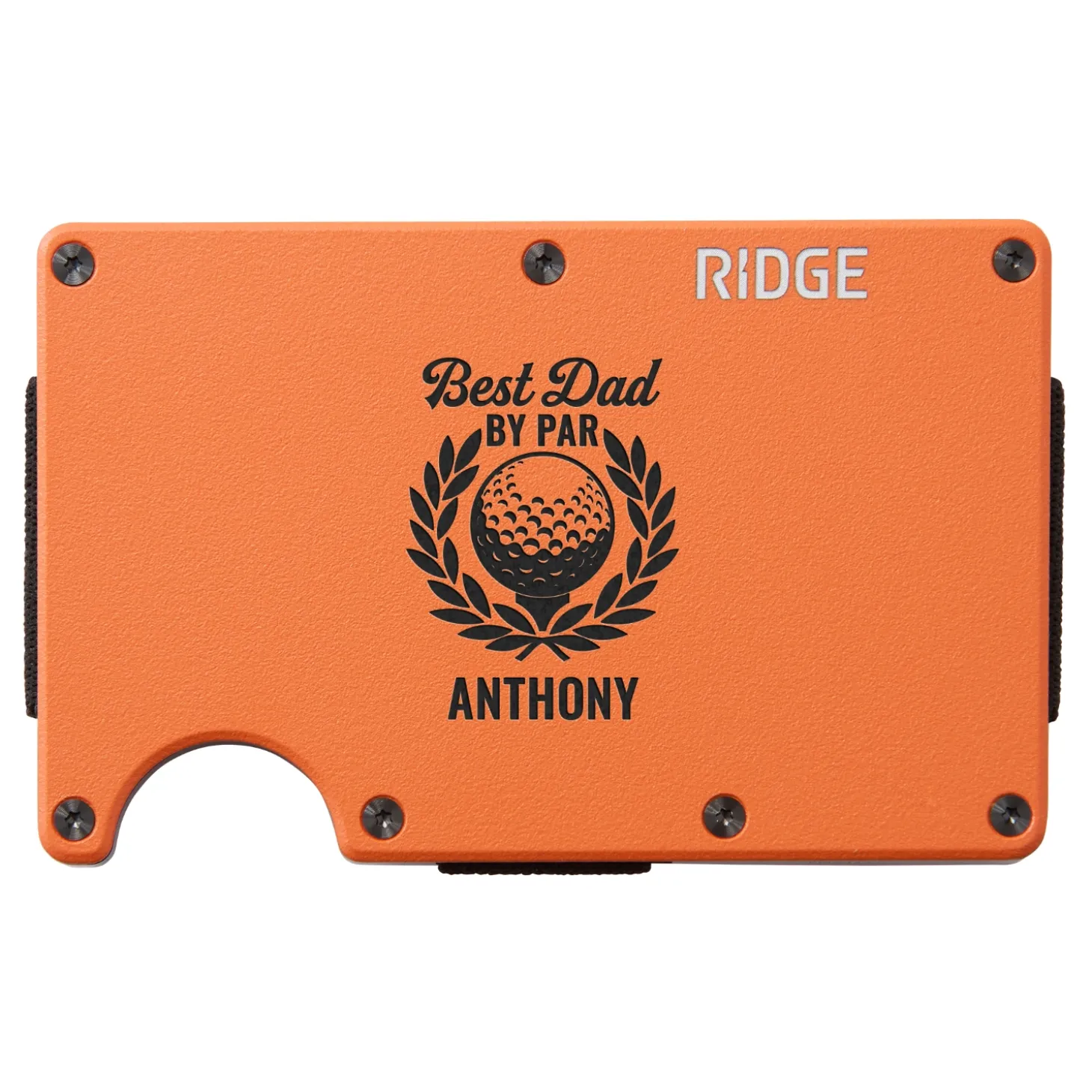 RIDGE® Aluminum Wallet Golf Designs