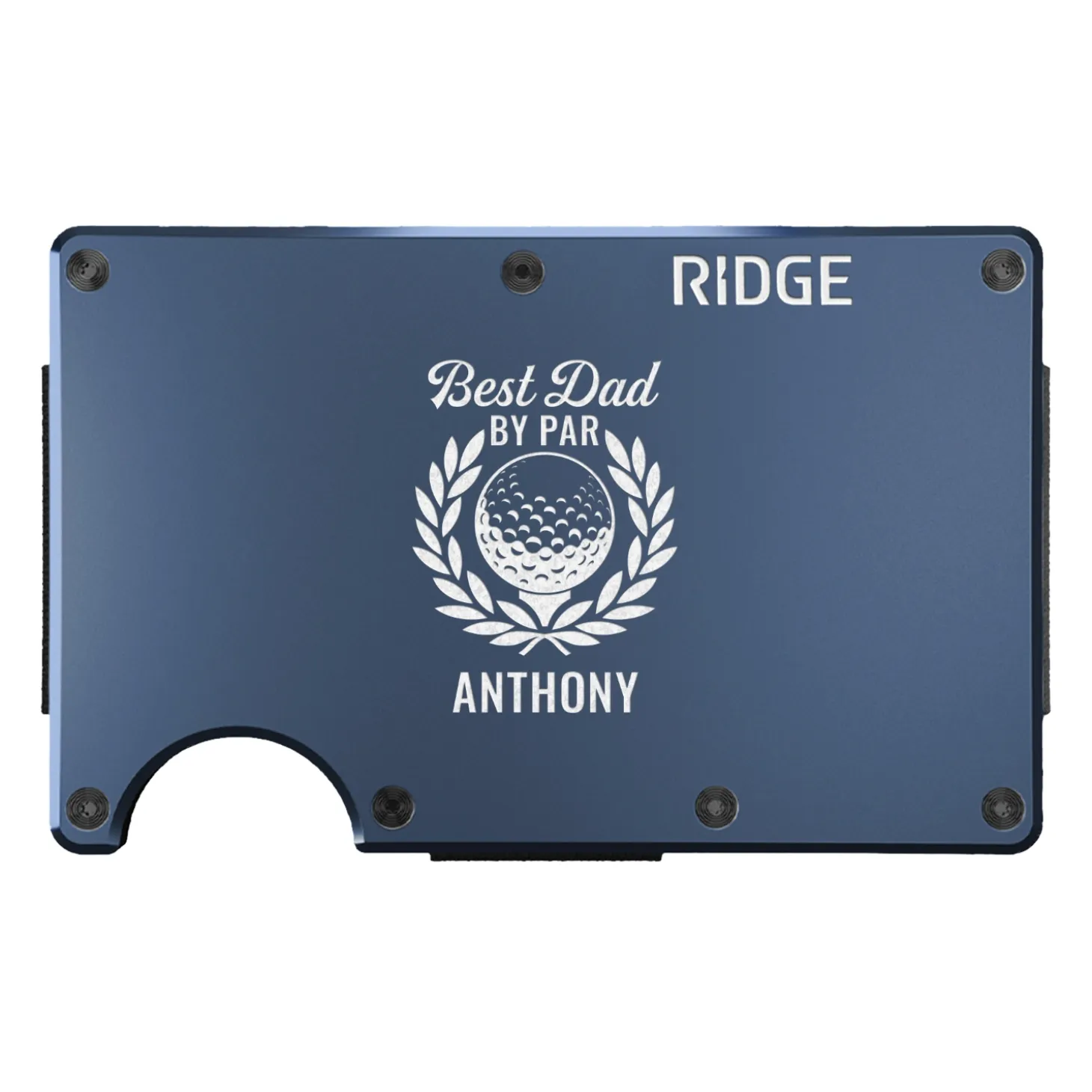 RIDGE® Aluminum Wallet Golf Designs