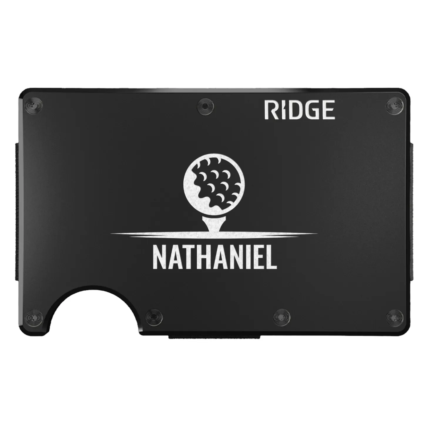 RIDGE® Aluminum Wallet Golf Designs
