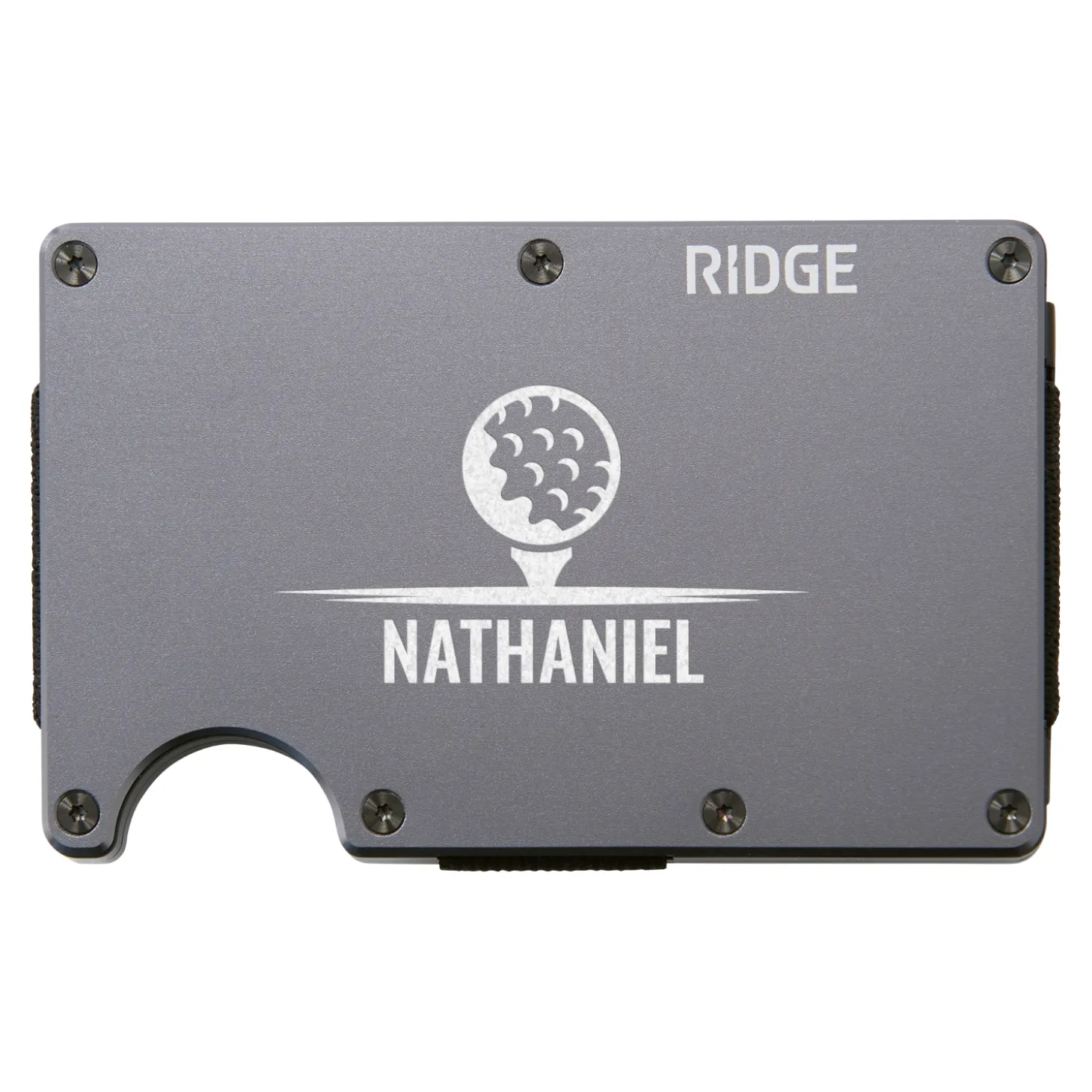 RIDGE® Aluminum Wallet Golf Designs