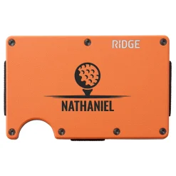 RIDGE® Aluminum Wallet Golf Designs