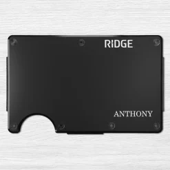 Ridge® Engraved Wallet Block Name