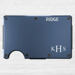 Ridge® Engraved Wallet 3 Letter Monogram