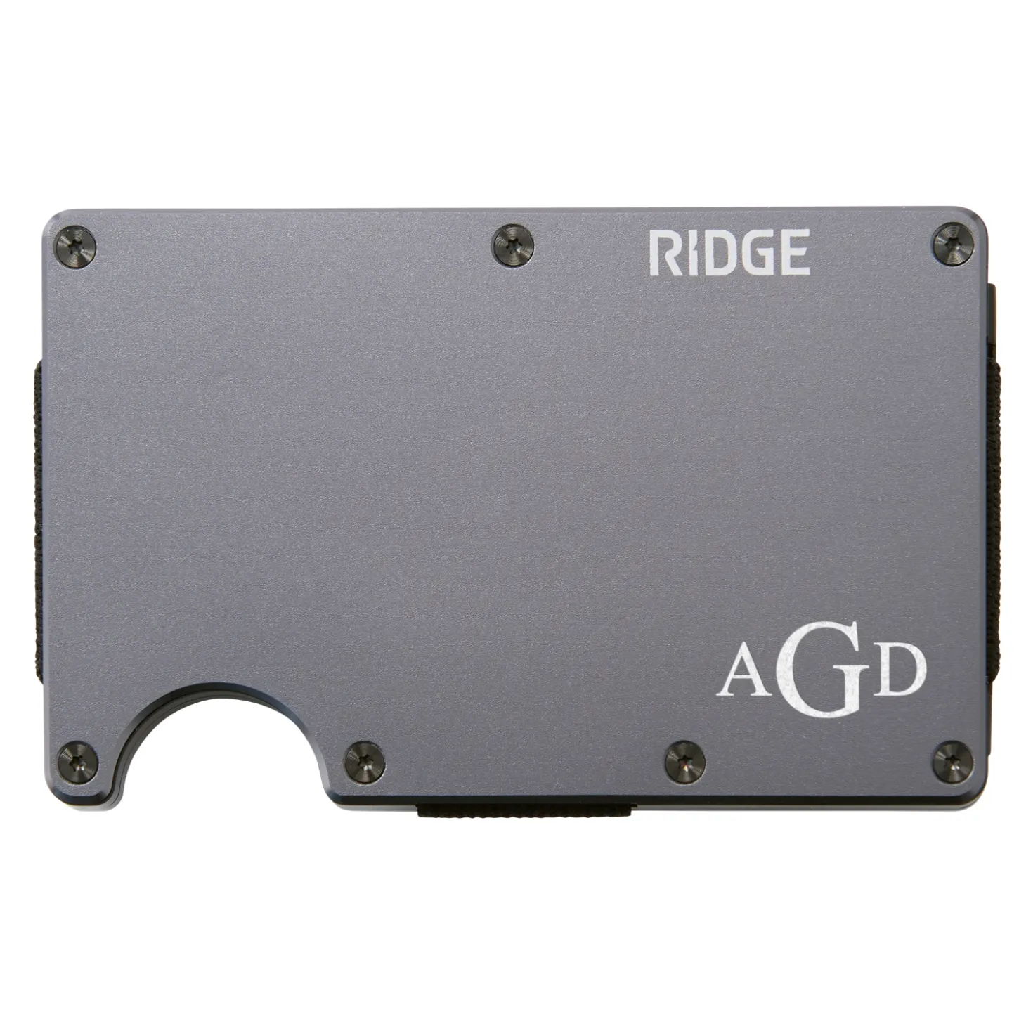 Ridge® Engraved Wallet 3 Letter Monogram