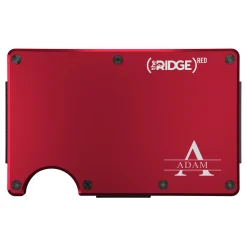 Ridge® Engraved Wallet Strike Through Monogram