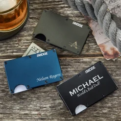 Ridge® Engraved Wallet Title + Message