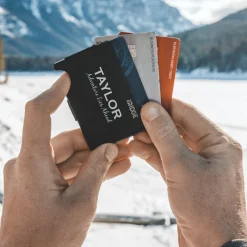 Ridge® Engraved Wallet Title + Message