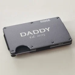 Ridge® Engraved Wallet Title + Message