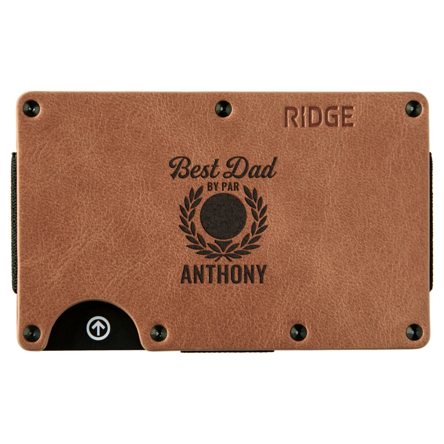 RIDGE® Leather Wallet Golf Designs