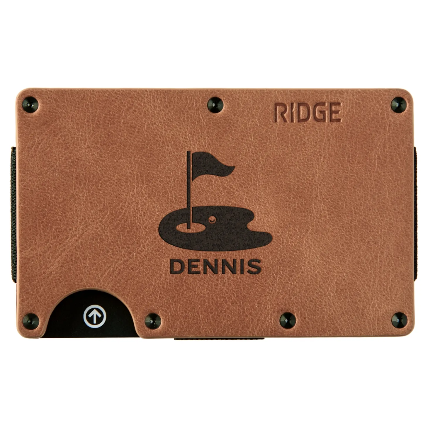 RIDGE® Leather Wallet Golf Designs