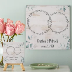 Rings of Love Canvas