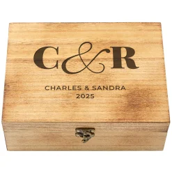 Romantic Wood Keepsake Box