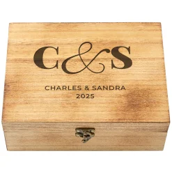 Romantic Wood Keepsake Box