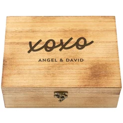 Romantic Wood Keepsake Box