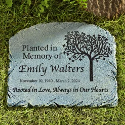 Rooted in Love Memorial Garden Stone