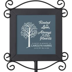 Rooted In Love Memorial Garden Stake