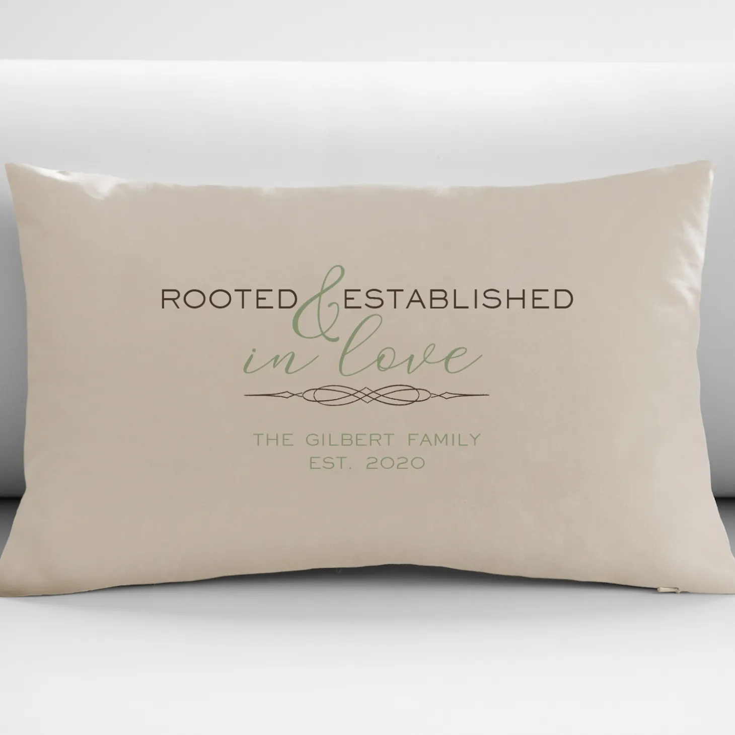 Rooted in Love Throw Pillow