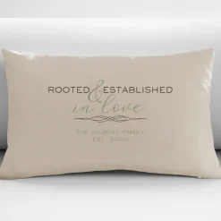Rooted in Love Throw Pillow