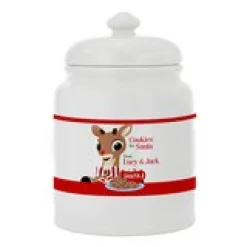 Rudolph® Holiday Ceramic Treat Jar