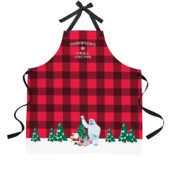 Rudolph® Holiday Group Plaid Apron