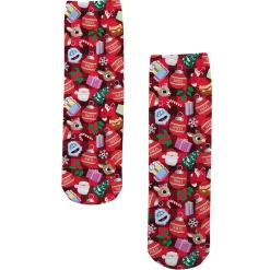 Rudolph® Presents & Things All Over Print Holiday Socks