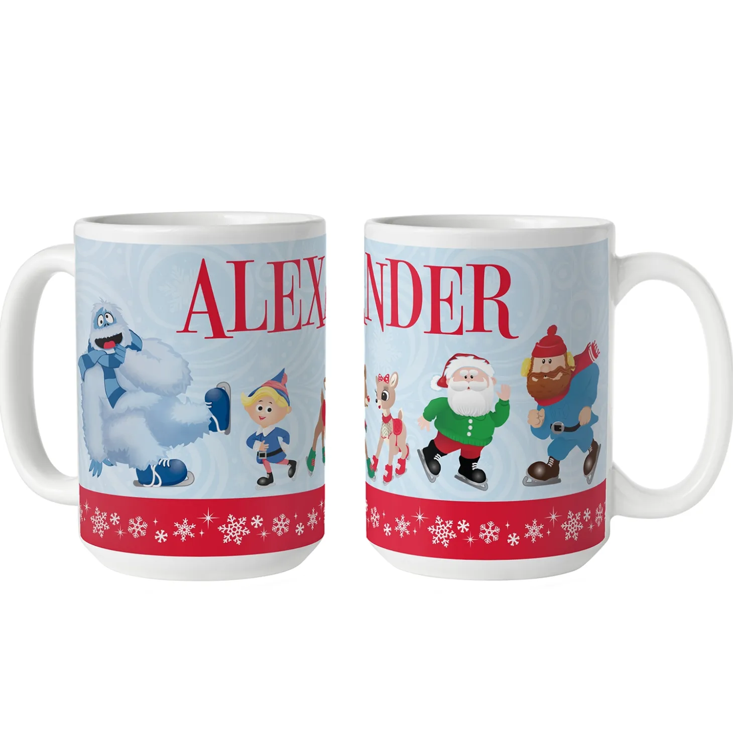 Rudolph® Skating Friends Mug