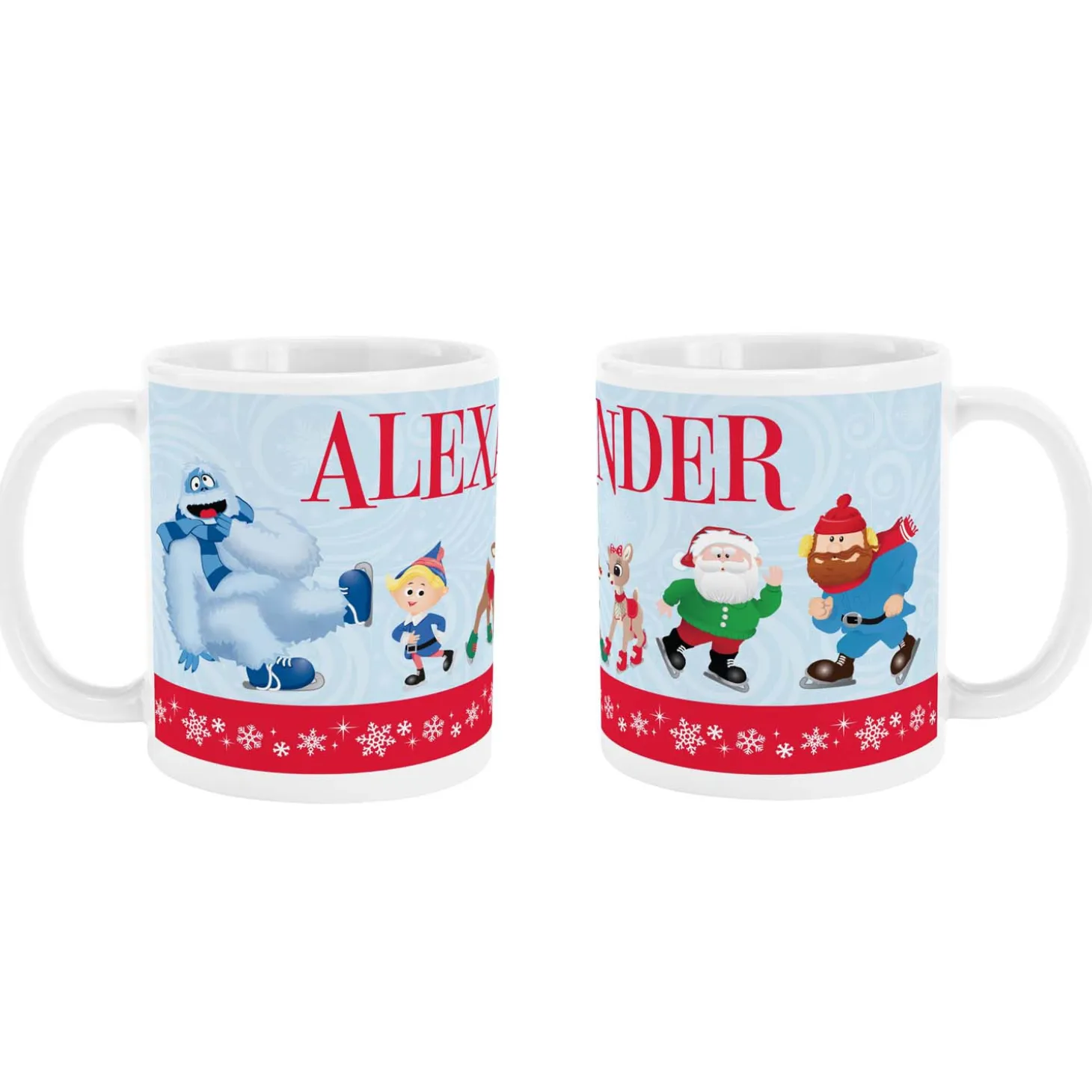 Rudolph® Skating Friends Mug
