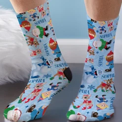 Rudolph® Skating Friends Socks