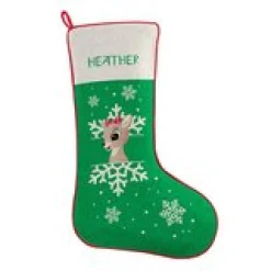 Rudolph® Snowflake Stocking