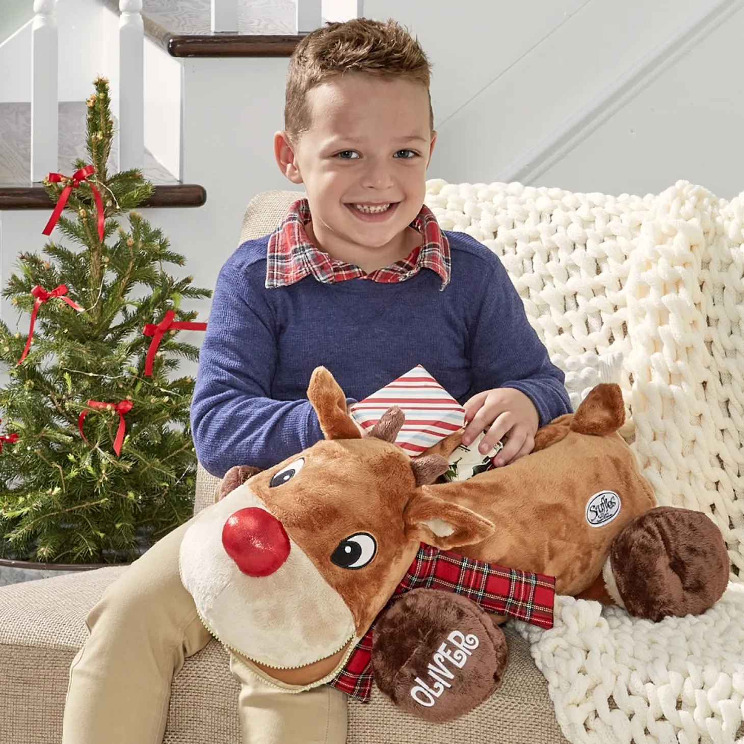 Rudolph the Red-Nosed Reindeer® Personalized Stuffies®