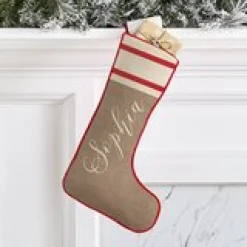 Rustic Christmas Stocking