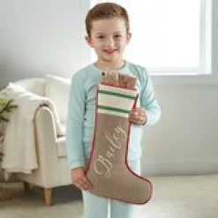 Rustic Christmas Stocking