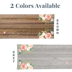 Rustic Floral Celebration Banner