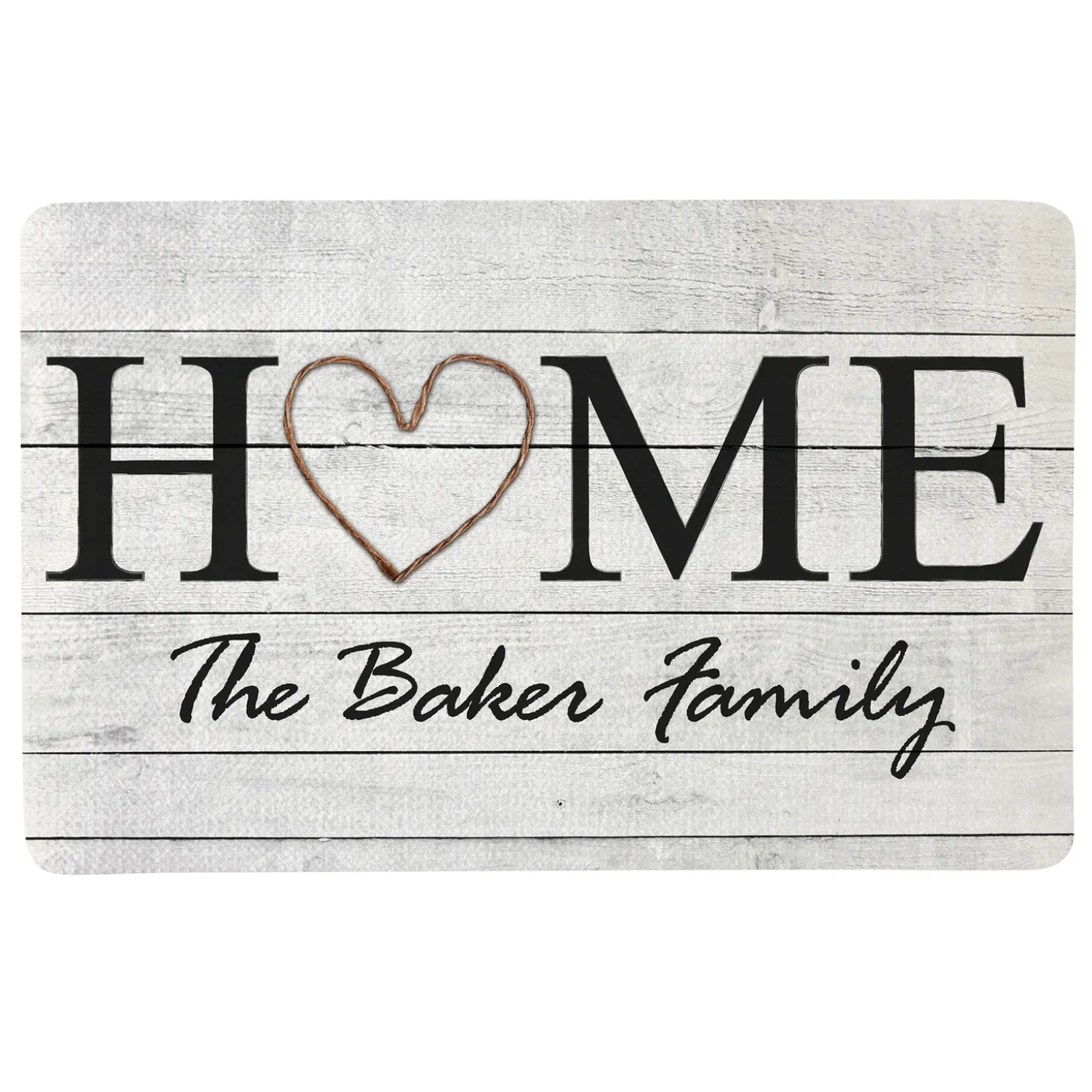Rustic Home Doormat