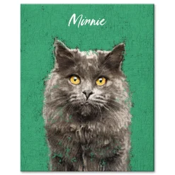 Rustic Painting Pet Portrait