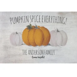 Rustic Pumpkin Farm Doormat
