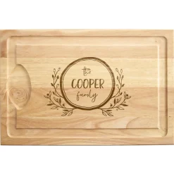 Rustic Wreath Cutting Board