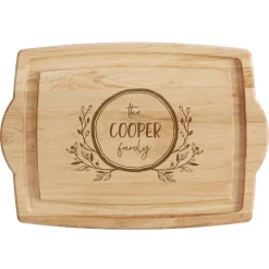 Rustic Wreath Cutting Board