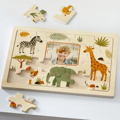 Safari Journey Photo Wooden Puzzle