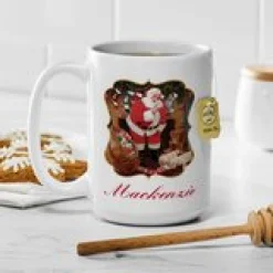 Santa Scenic Frame Mug