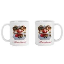 Santa Scenic Frame Mug
