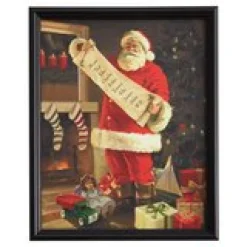 Santa's List Canvas